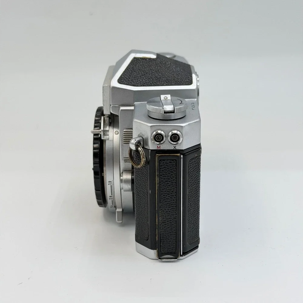 Nikon Nikkormat FTN 35mm SLR Film Camera Body Silver Black FTN 4324124 Japan